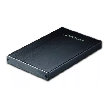 Cietā diska korpuss LC-Power LC-25U3-Becrux-C1 Melns 2,5 collu