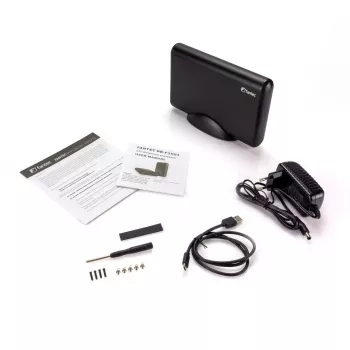 HDD korpuss Fantec DB-F35U3 melns 3.5 collu