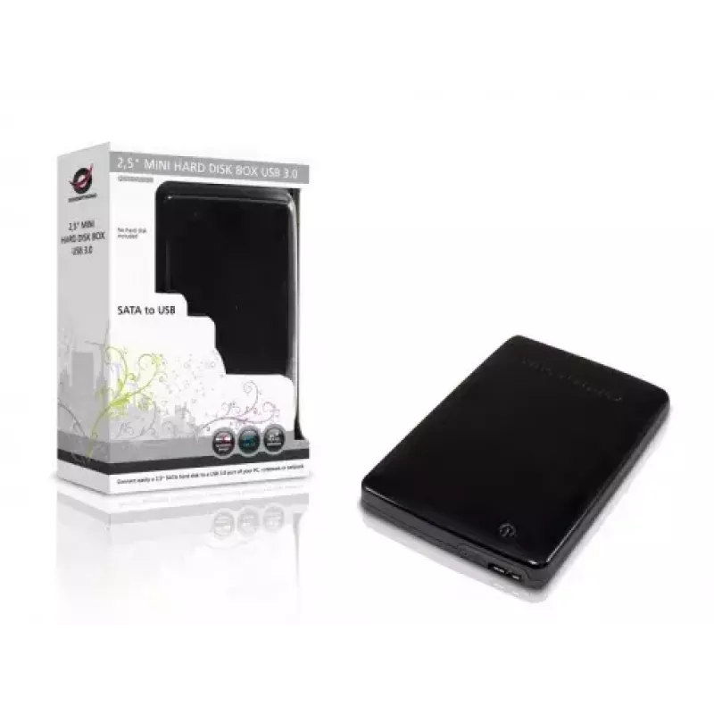 HDD korpuss Conceptronic CHD2MUSB3B Mini USB 3.0