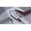 Ugreen Revodok 10 vienā USB-C centrmezgls UGREEN 15601 10 pieslēgvietu 4K HDMI