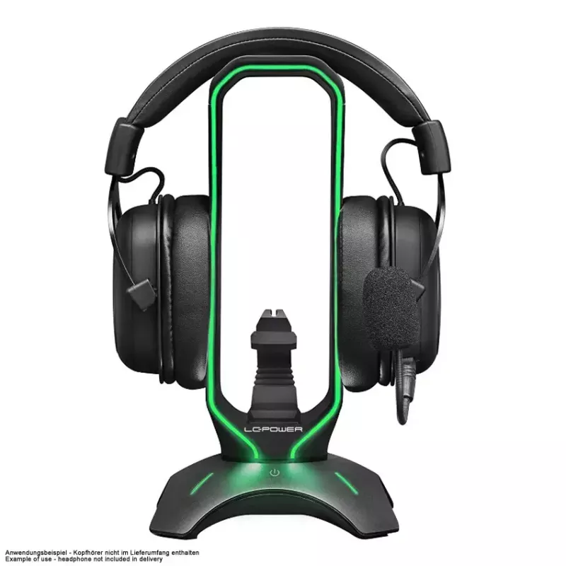 Austiņu turētājs LC-Power LC-HUB-HEAD-BUNGEE