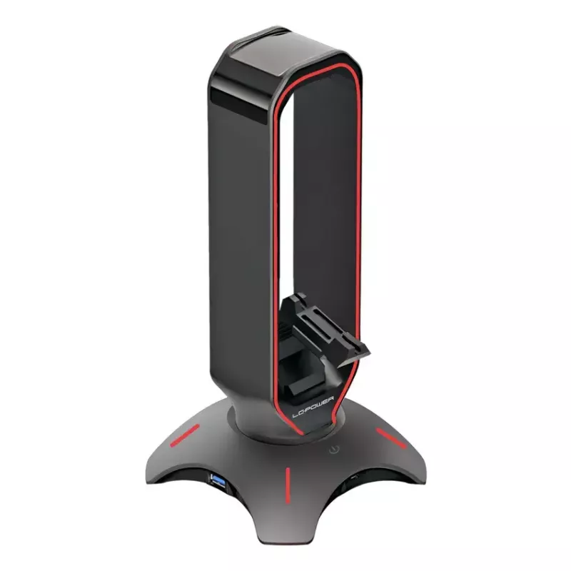 Austiņu turētājs LC-Power LC-HUB-HEAD-BUNGEE