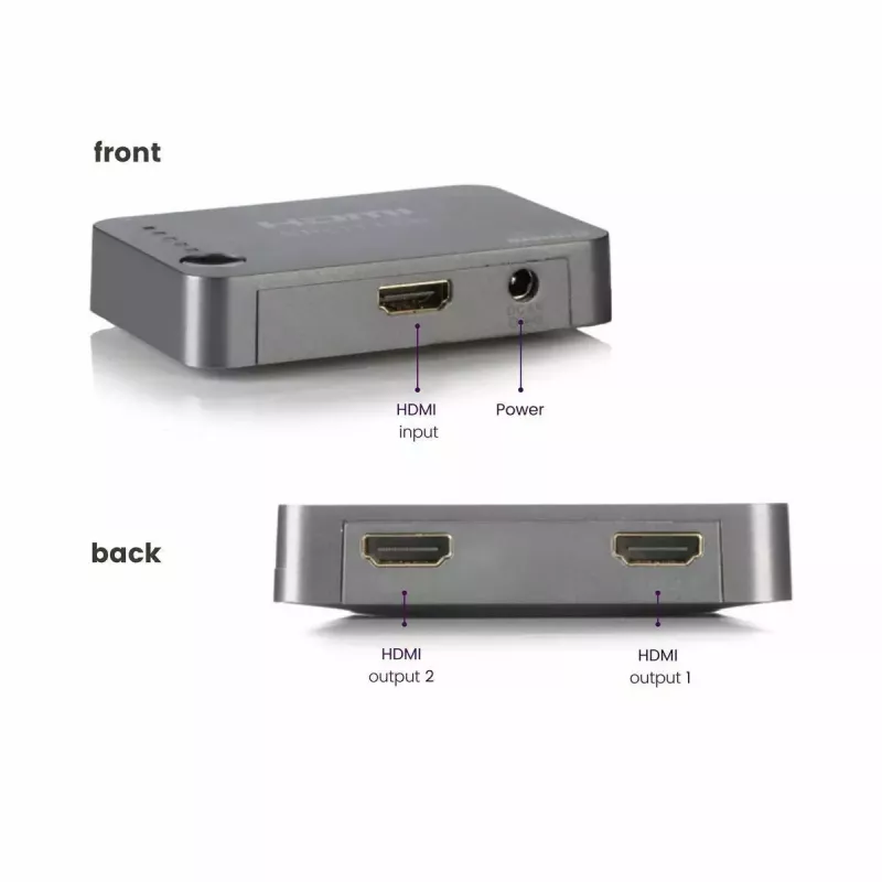 HDMI sadalītājs Marmitek Split 312 UHD HDMI 2x HDMI
