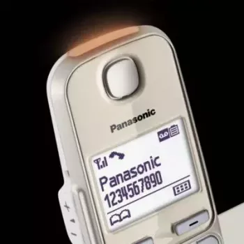 DECT tālrunis Panasonic KX-TGE262GN bezvadu klausule Zvanītāja ID