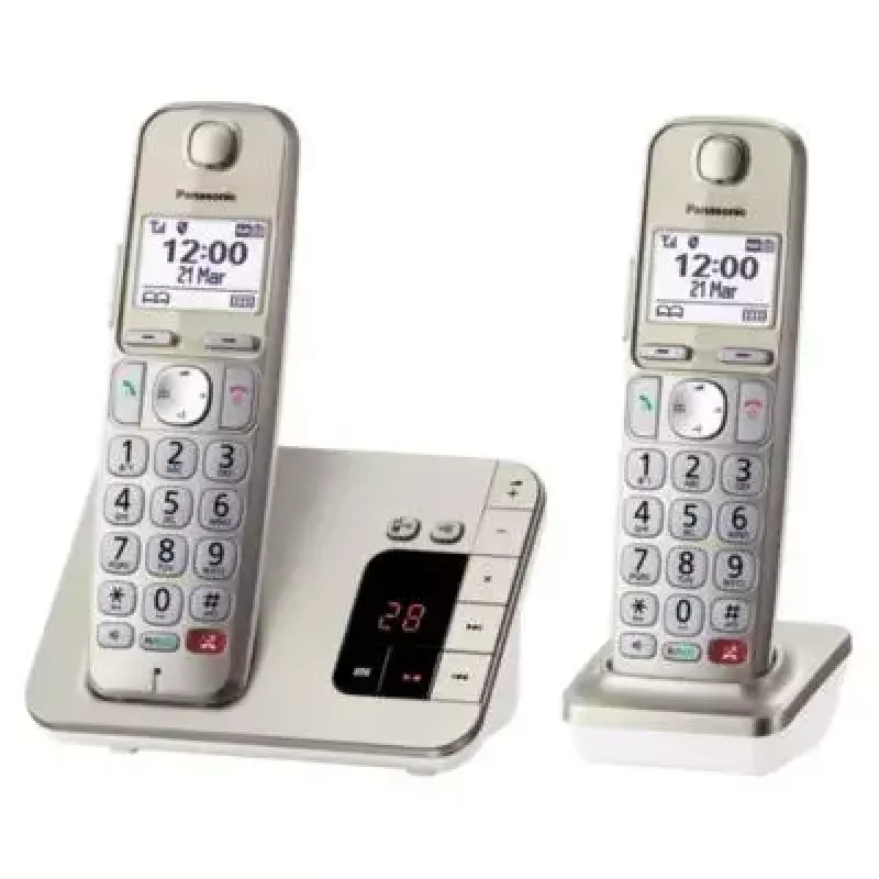 DECT tālrunis Panasonic KX-TGE262GN bezvadu klausule Zvanītāja ID