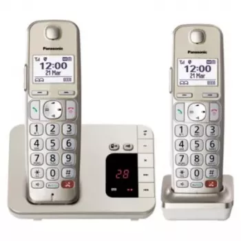 DECT tālrunis Panasonic KX-TGE262GN bezvadu klausule Zvanītāja ID