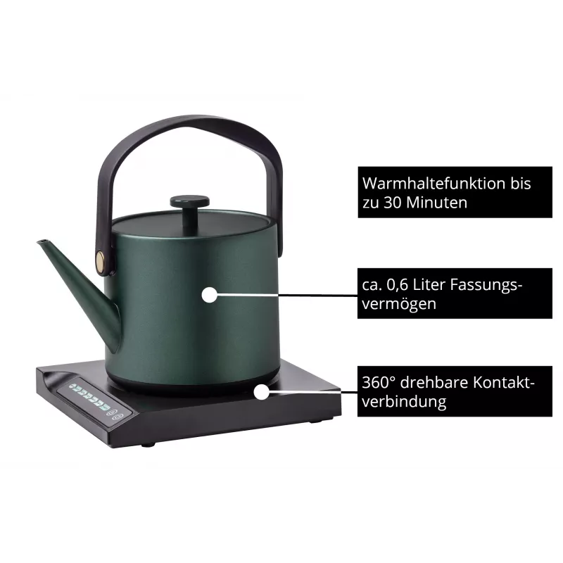 Unold 18217 BLITZKOCHER Jade electric kettle 0.6 L 800 W zaļa