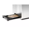 Bosch TAT5P420 tosteris 2 šķēlēm 970 W Melns, Nerūsējošais tērauds