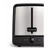Bosch TAT5P420 tosteris 2 šķēlēm 970 W Melns, Nerūsējošais tērauds