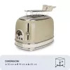Ariete 0155/03 6 2 slice(s) 810 W Bēšs