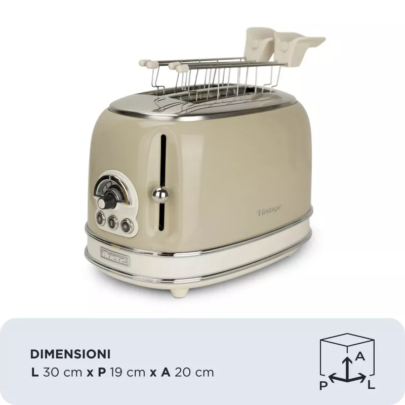 Ariete 0155/03 6 2 slice(s) 810 W Bēšs
