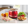 Ariete 149 Tosteris ar knaiblēm 2 maizes šķēlēm - automātiska izmešana - atkausēšana - 6 brūnināšanas pakāpes - 800 W - Modern Line - sarkans