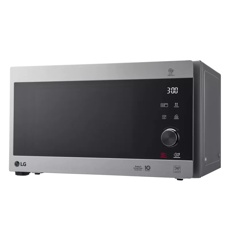 LG MH6565CPS mikroviļņu krāsns Nerūsējošais tērauds Grila mikroviļņu krāsns Darba virsma 25 L 1150 W