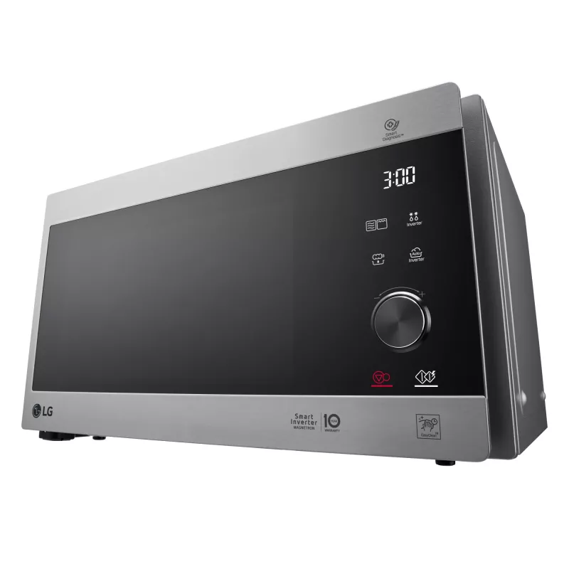 LG MH6565CPS mikroviļņu krāsns Nerūsējošais tērauds Grila mikroviļņu krāsns Darba virsma 25 L 1150 W