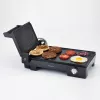 Ariete 1916 Multi Grill 3 in 1 - Elektriskais grils, bārbekjū, gluda un rievota plāksne - 180° atvērums - Regulējams termostats - 2400 W - Melns