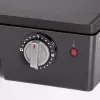 Ariete 1916 Multi Grill 3 in 1 - Elektriskais grils, bārbekjū, gluda un rievota plāksne - 180° atvērums - Regulējams termostats - 2400 W - Melns