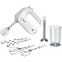 Bosch MFQ4075DE rokas mikseris 550 W Sudraba, Balta