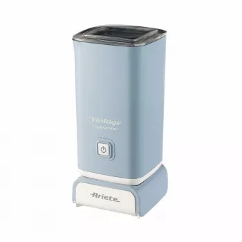 Ariete 2878 Vintage piena putotājs kapučīno, tējai, karstai un aukstai šokolādei, ātri pagatavojamiem dzērieniem, 500 W, pasteļzilā krāsā