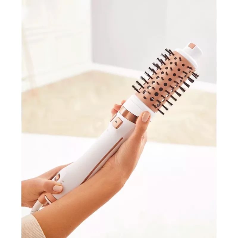 Rowenta Brush Activ Ultimate Care CF9720 Karstā gaisa birste Silts varš, Balts 2 m