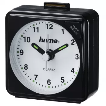 Hama A50 kvarca modinātājpulkstenis melns