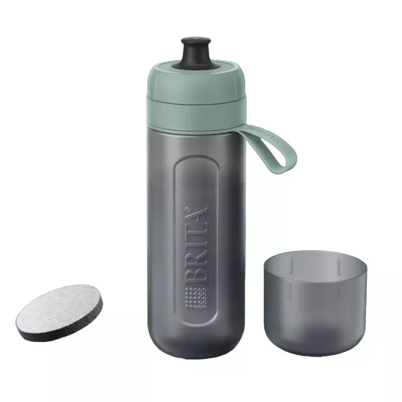 Ūdens filtrēšanas pudele Brita 1052249 0,6 L Zaļa Pelēka