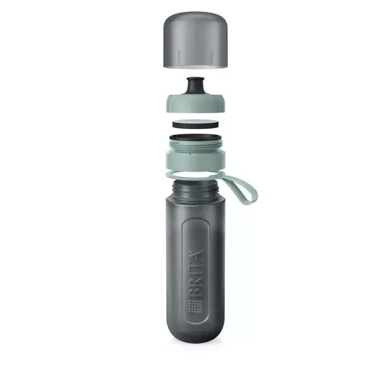 Ūdens filtrēšanas pudele Brita 1052249 0,6 L Zaļa Pelēka
