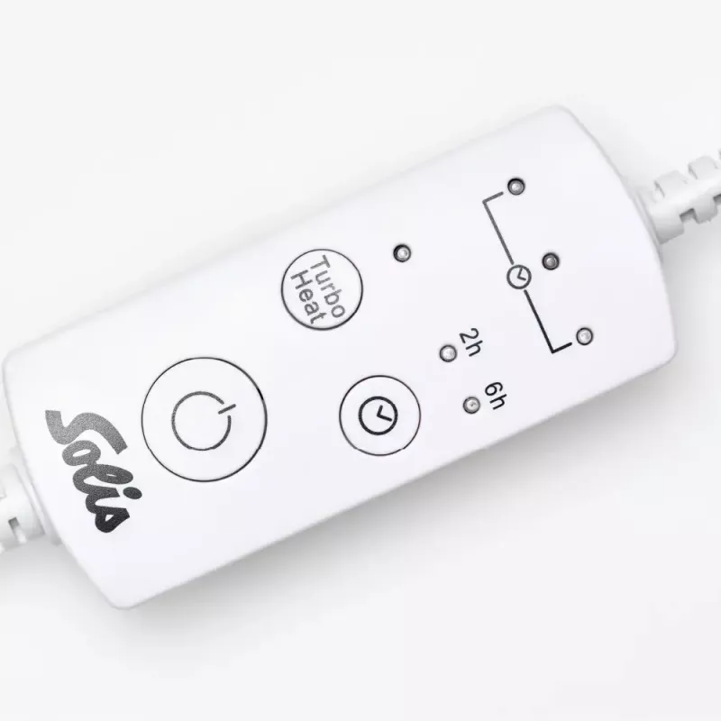 Plīts virsma Solis Turbo Heat 90642 — galda elektriskā plīts virsma, 2 siltuma iestatījumi