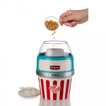 Ariete Popcorn XL popkorna aparāts, 1100 W, zils