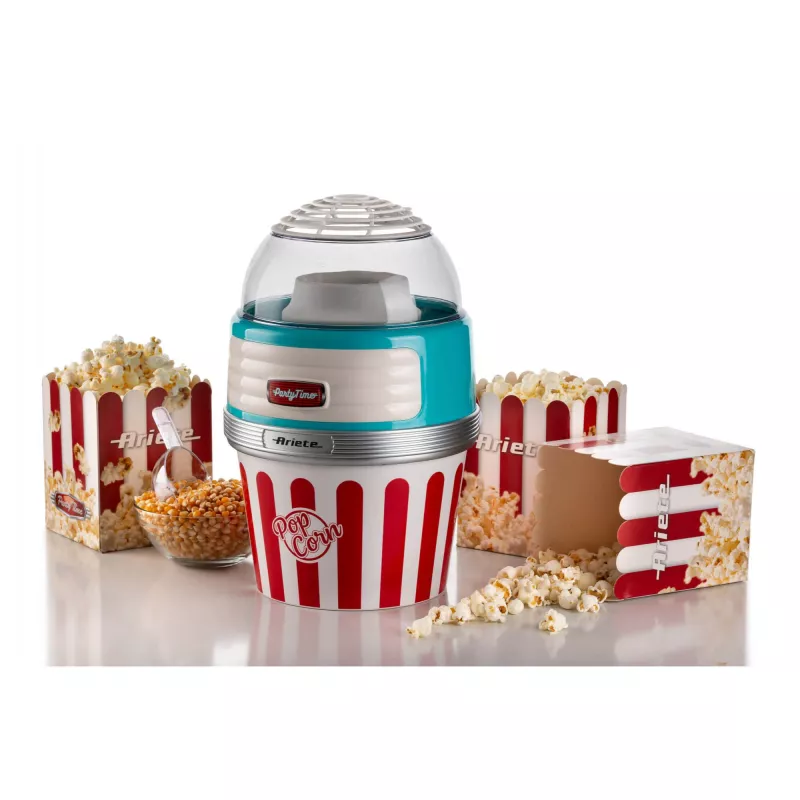 Ariete Popcorn XL popkorna aparāts, 1100 W, zils