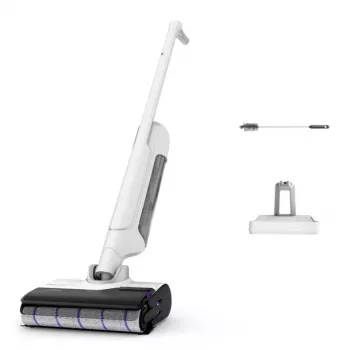 Rowenta X Clean 10 2-in-1 stick vacuum baterija Dry&wet Bagless 200 W Silver, balta
