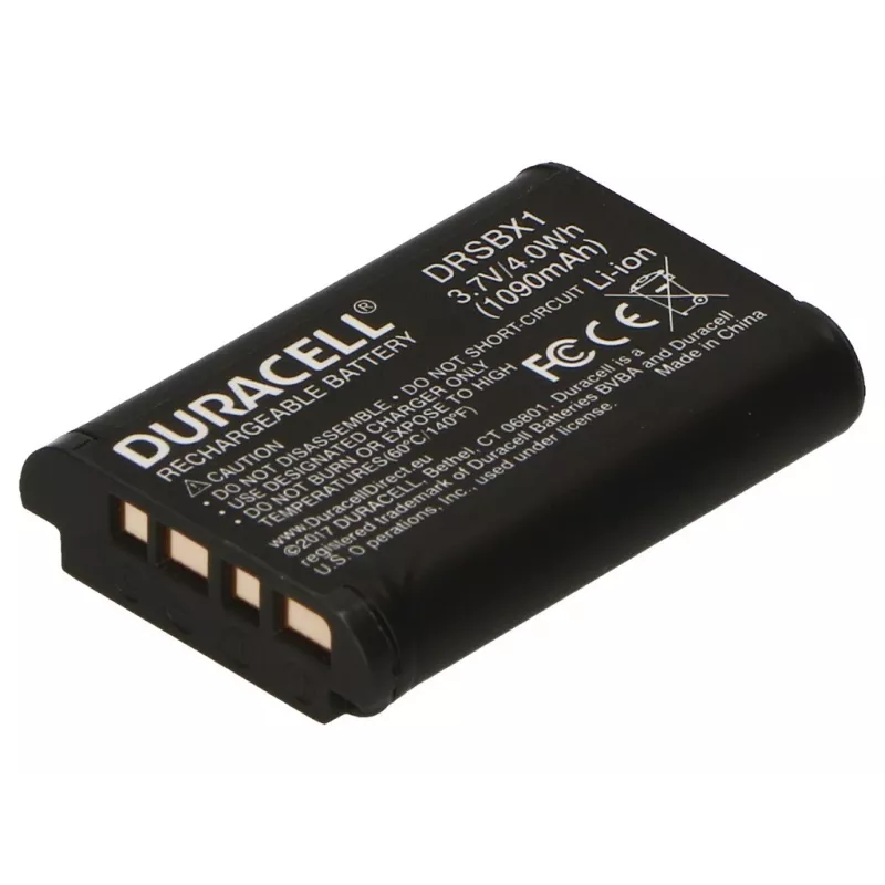 Duracell kameras baterija – aizstāj Sony NP-BX1 bateriju