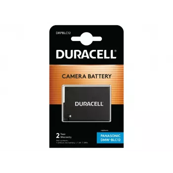 Kameras baterija Duracell DRPBLC12 Panasonic DMW-BLC12 aizstājējs