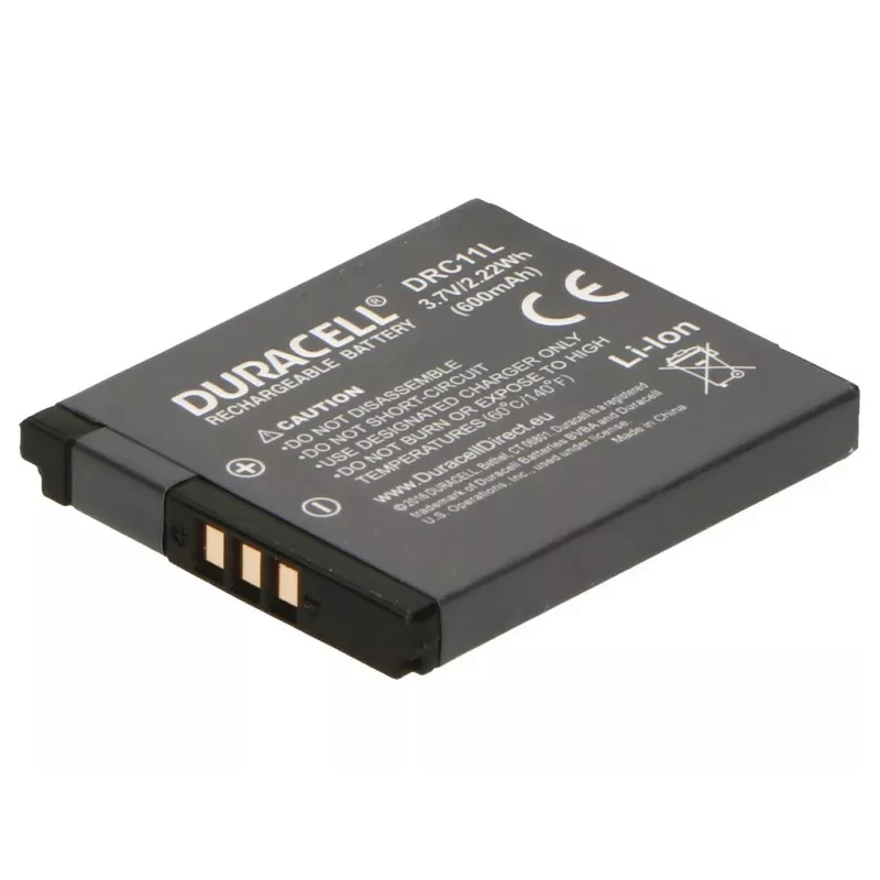 Duracell kameras baterija - aizstāj Canon NB-11L bateriju