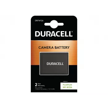 Kameras baterija Duracell DRFW126 Fulifilm NP-W126 aizstājējs