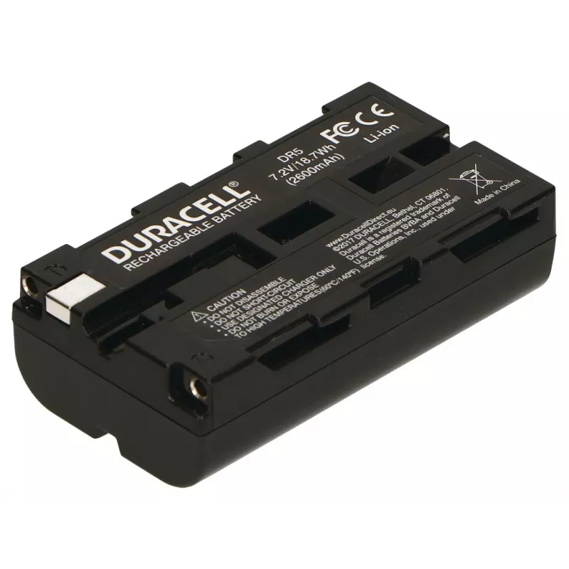 Duracell videokameras akumulators – aizstāj Sony NP-F330/NP-F550 akumulatoru