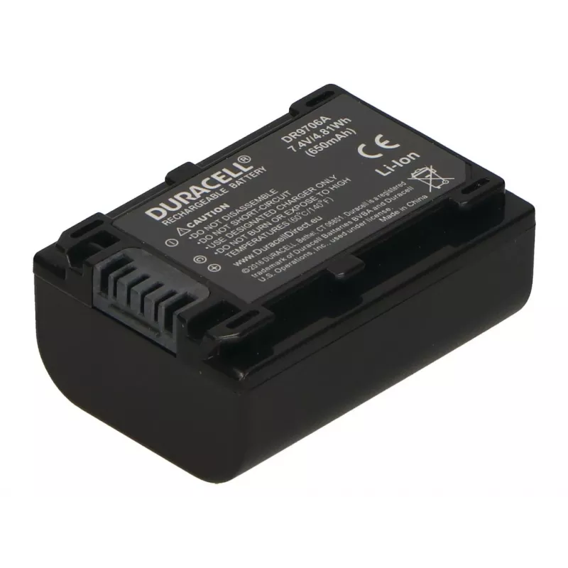 Duracell videokameras akumulators - aizstāj Sony NP-FV50 akumulatoru