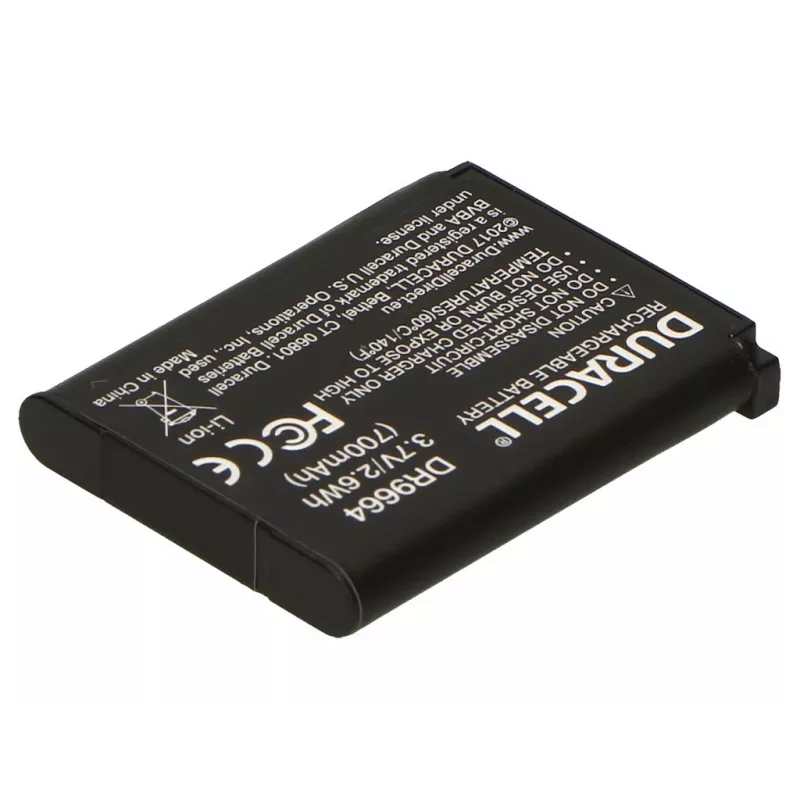 Duracell kameras baterija – aizstāj Olympus Li-40B bateriju