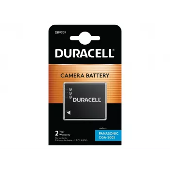 Duracell kameras akumulators - aizstāj Panasonic CGA-S005 akumulatoru