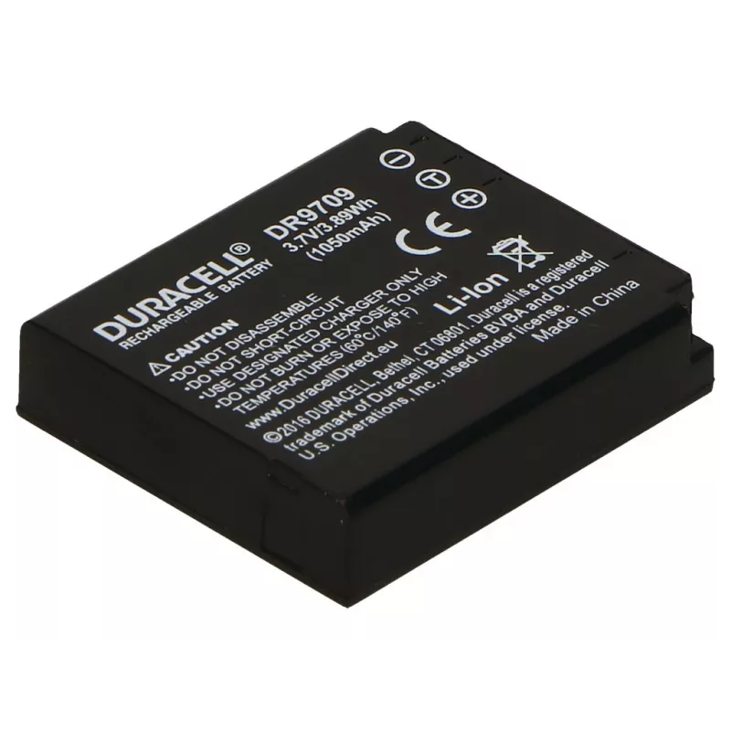 Duracell kameras akumulators - aizstāj Panasonic CGA-S005 akumulatoru
