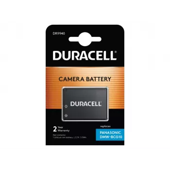 Duracell kameras baterija – aizstāj Panasonic DMW-BCG10 akumulatoru