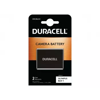 Duracell kameras akumulators – aizstāj Olympus BLN-1 akumulatoru, Olympus, 1140 mAh, 7,4 V, litija jonu (Li-Ion)