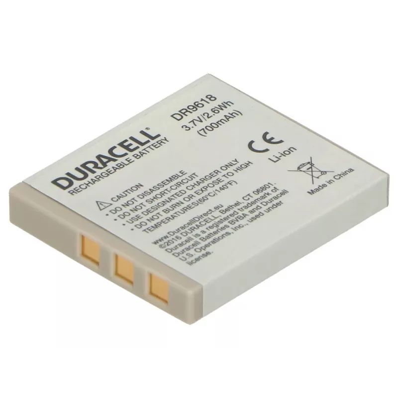 Duracell kameras baterija – aizstāj Fujifilm NP-40 bateriju