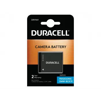 Duracell kameras baterija – aizstāj Panasonic DMW-BCK7E bateriju