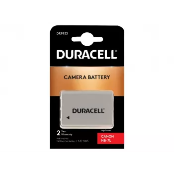 Duracell kameras baterija — aizstāj Canon NB-7L bateriju