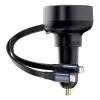 Baseus Enjoyment Pro 60W automašīnas lādētājs ar USB kabeli