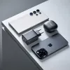 Strāvas adapteris Intenso W65ACC USB-A un USB-C pieslēgvietas melns