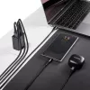 Strāvas adapteris Intenso W65ACC USB-A un USB-C pieslēgvietas melns