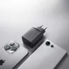 Strāvas adapteris Intenso W65ACC USB-A un USB-C pieslēgvietas melns