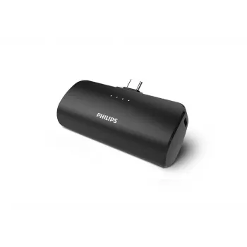 Philips DLP2510C/03 ārējais akumulators Litija jonu (Li-Ion) 2500 mAh Bezvadu uzlāde Melna