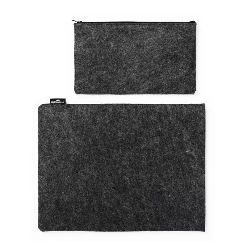 Uzmava Durable Effect 33 cm 13 collas Antracīta 1 priekšējā kabata monohromatisks